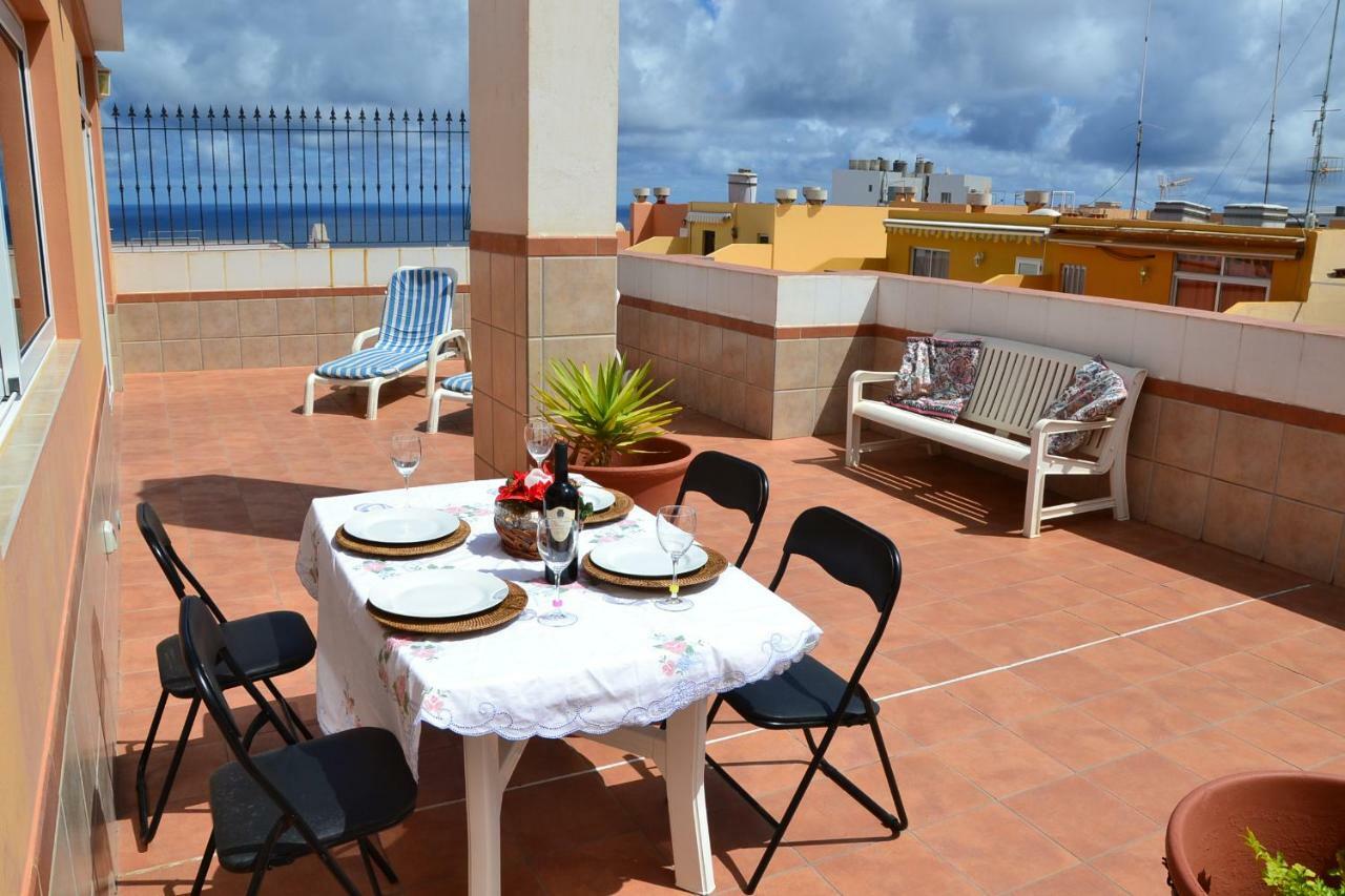 Atico San Miguel Apartment Galdar Luaran gambar